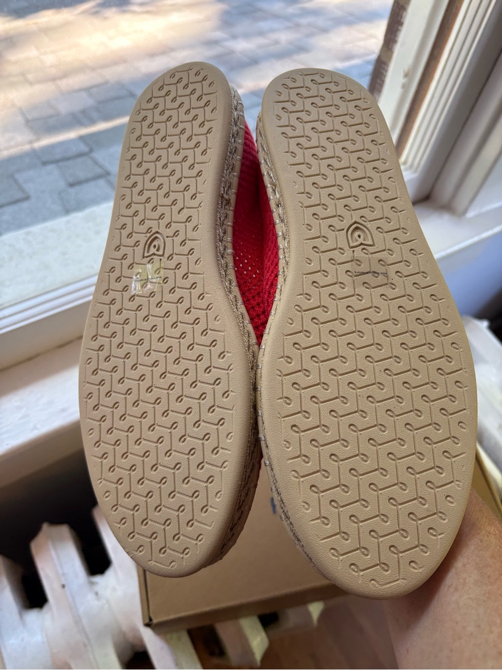 Rothy's Espadrille Mary Jane in Red Hot. NWT. Size 8.5 - Picture 7 of 10